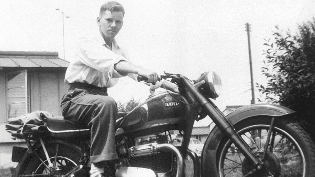 Jim Buchwald, Ariel Motorcycle 1966