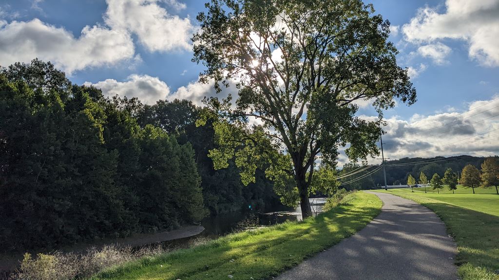 Heading north from Mt Vernon 